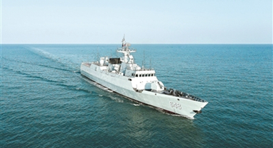 海軍某支隊組織海上訓(xùn)練